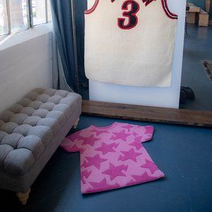 Bape Rug (Bape Sta Pattern Pink T-shirt Rug) *VERY RARE*